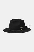 Brixton Unisex Wesley WTHR GUARD™ Packable Fedora - Black | Main