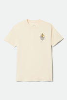 Men's Steady Standard T-Shirt in the color Cream - Front Product View
