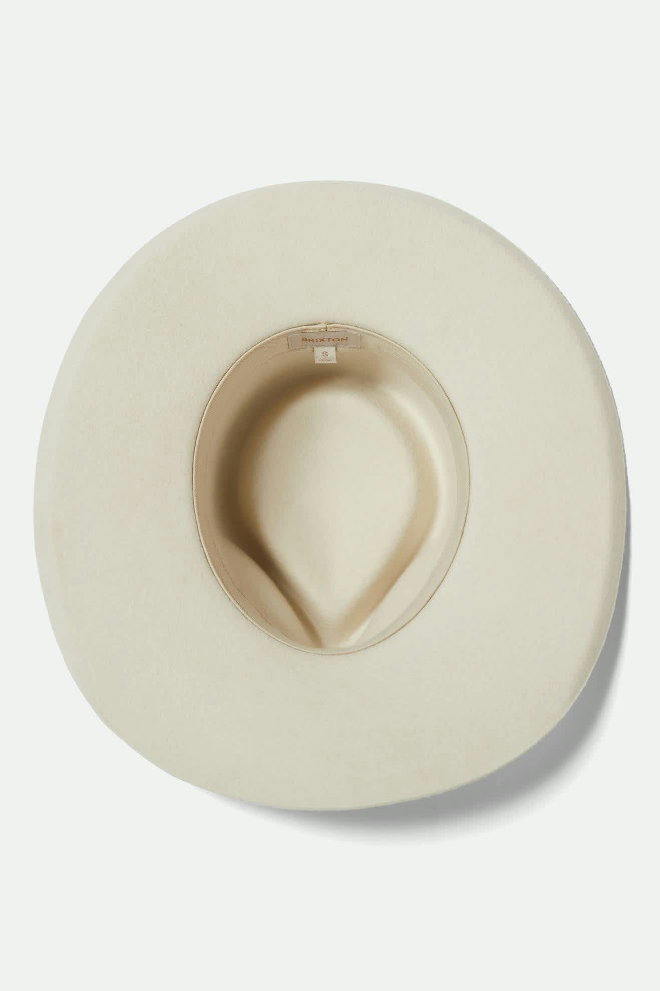 Women's Marlow Rancher Hat in the color Off White - Additional Laydown image