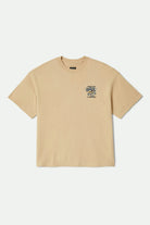 Men's Live Free Heavyweight Relaxed T-Shirt in the color Cream Classic Wash - Front Product View