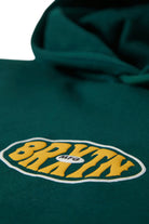 Men's Largo Hoodie in the color Deep Emerald - Additional Laydown image