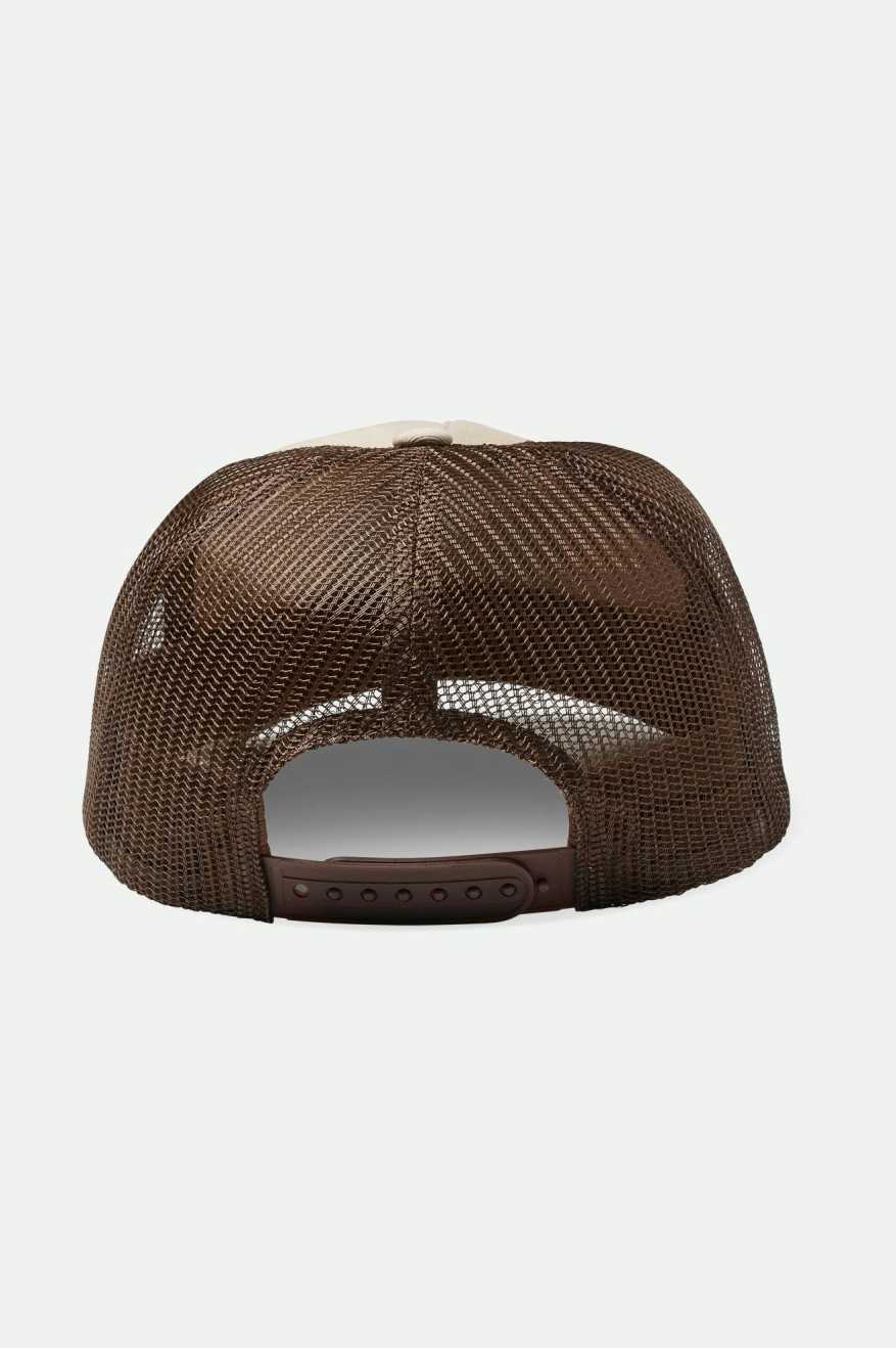 
       Brixton Keaton Netplus Trucker Hat - Sand/Sepia
     