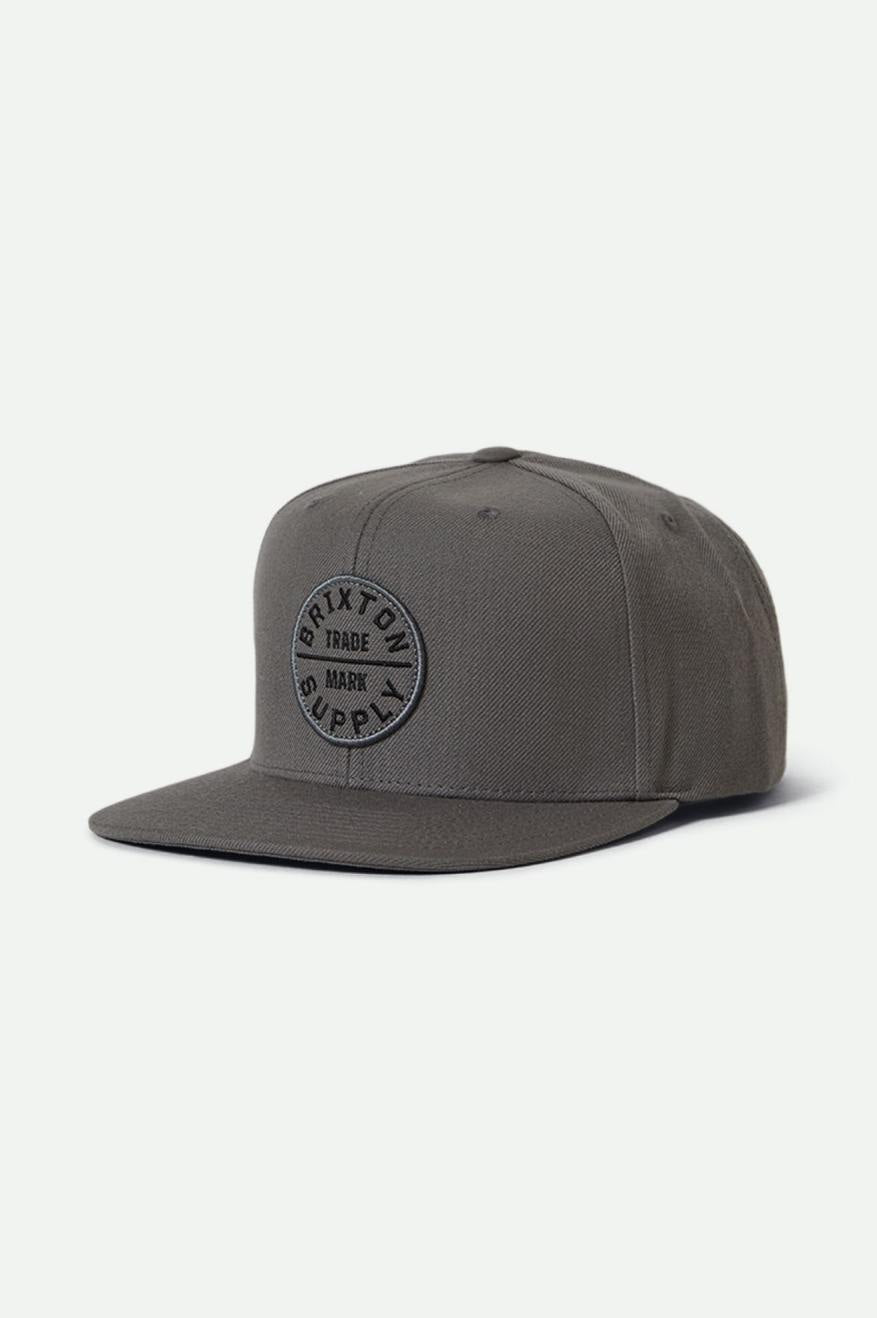 
       Brixton Oath III Snapback - Charcoal/Charcoal
     