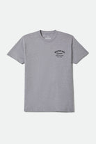 Men's Straton Standard T-Shirt in the color Heather Grey - Front Product View