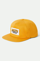 Unisex Payment Snapback in the color Spruce Yellow - Front Product View