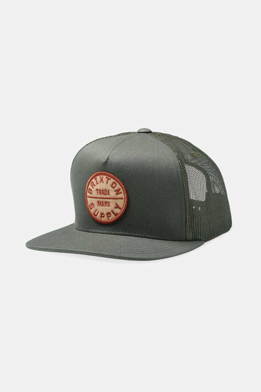 
       Brixton Oath Trucker Hat - Olive Surplus/Olive Surplus
     