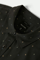 Men's Wayne Western L/S Shirt in the color Asphalt Black - Additional Laydown image