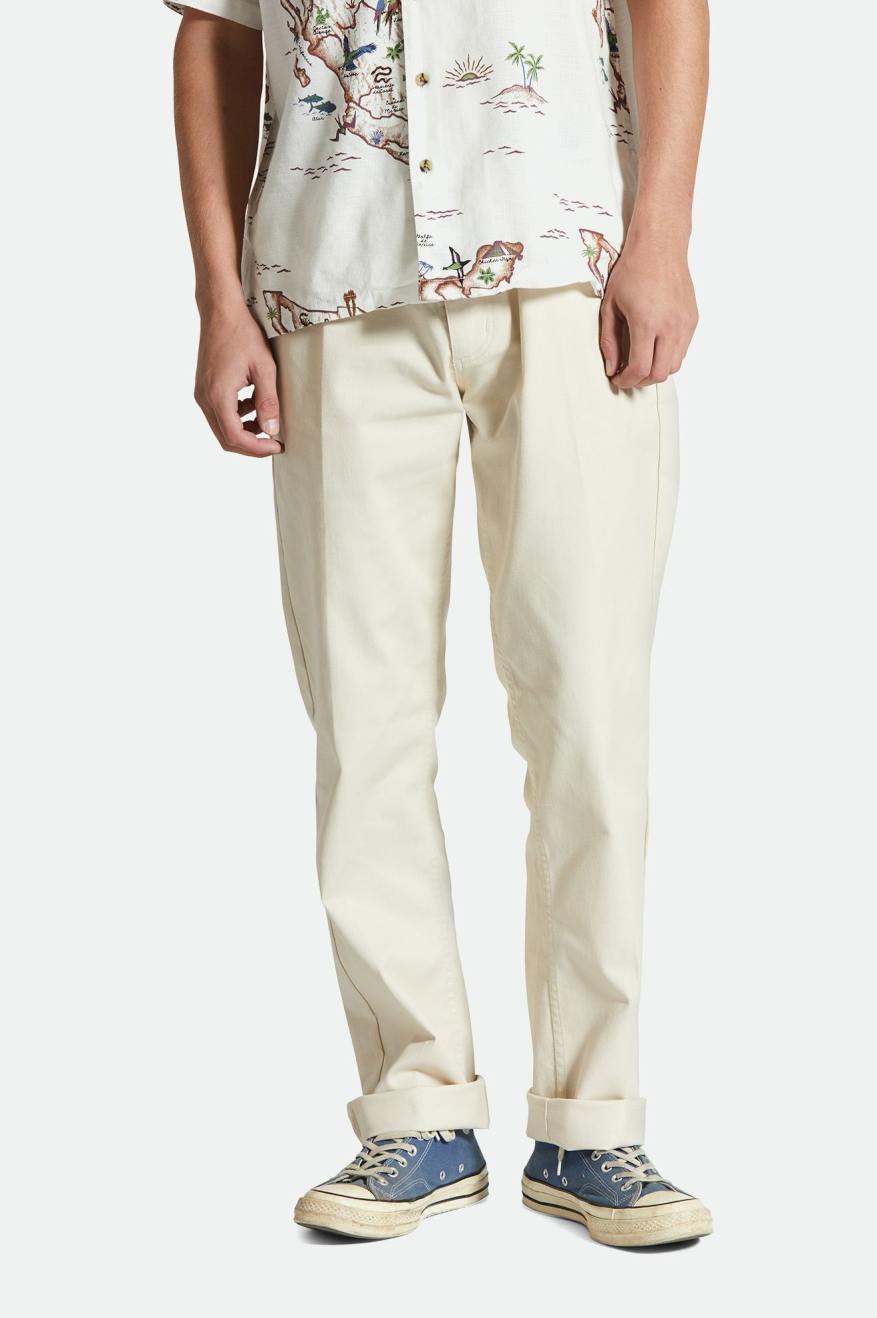 
       Brixton Choice Chino Regular Pant - Whitecap
     