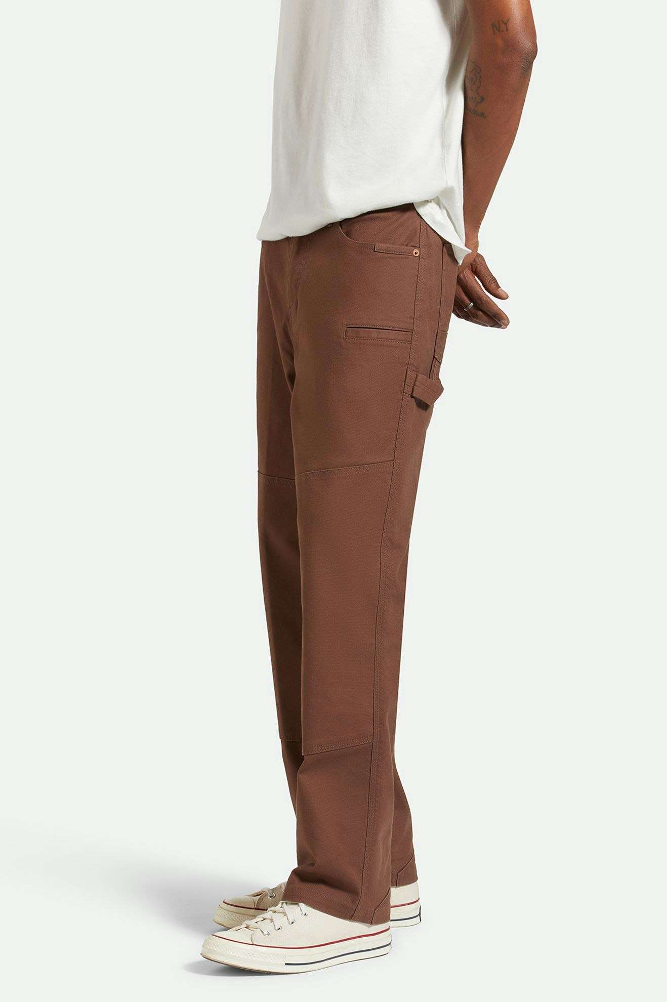 
       Men&#39;s Side Fit | Builders Carpenter Stretch Pant - Pinecone Brown
     