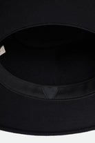 Women's Juniper Packable Hat in the color Black - Additional Laydown image