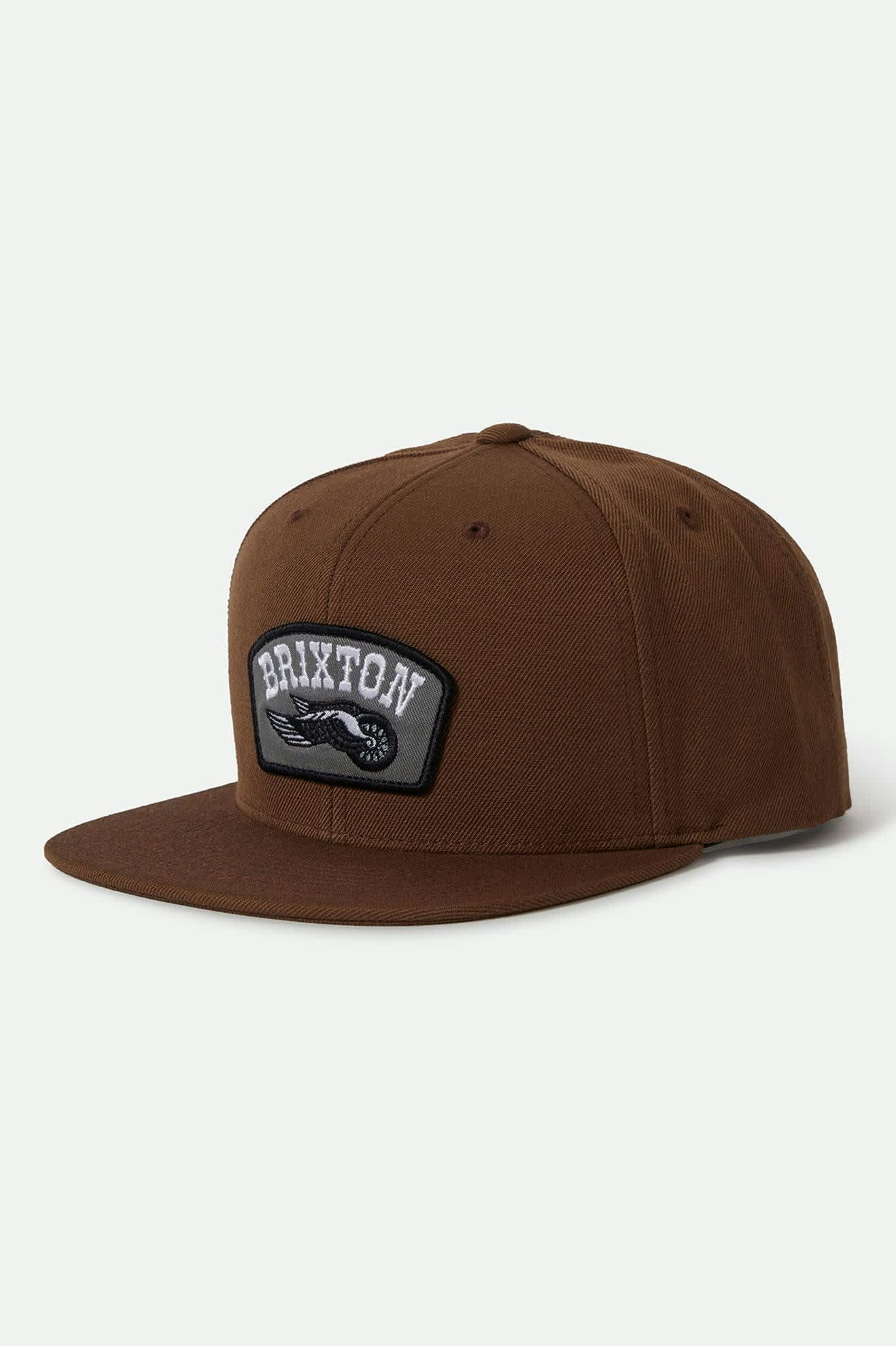 
       Unisex Roller Snapback in the color Pinecone Brown - Front Product View
     