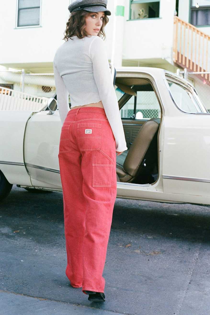 
       Women&#39;s Lifestyle 3 | Essex Painter Pant - Mars Red
     