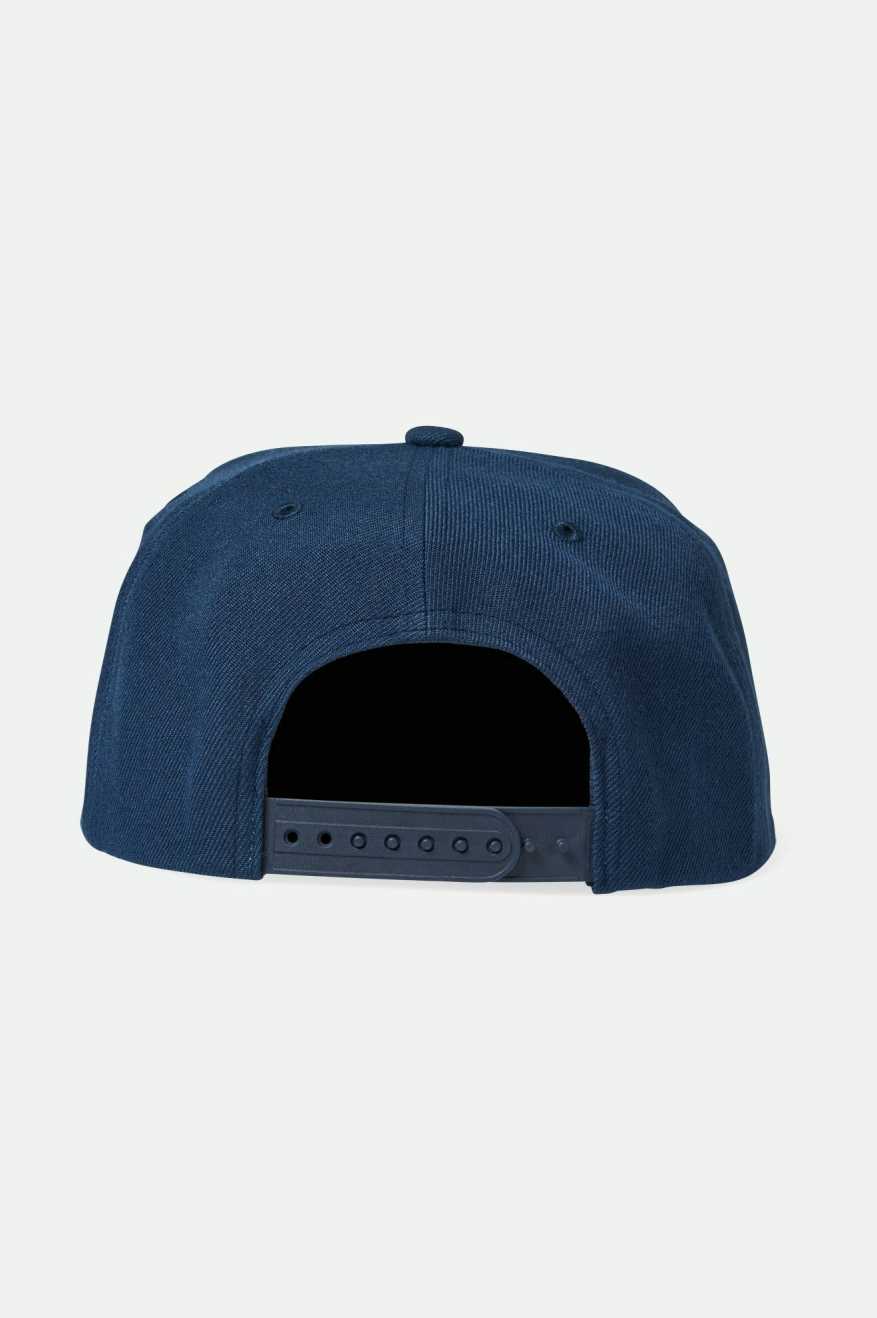 
       Brixton Woodburn Netplus Snapback - Washed Navy
     