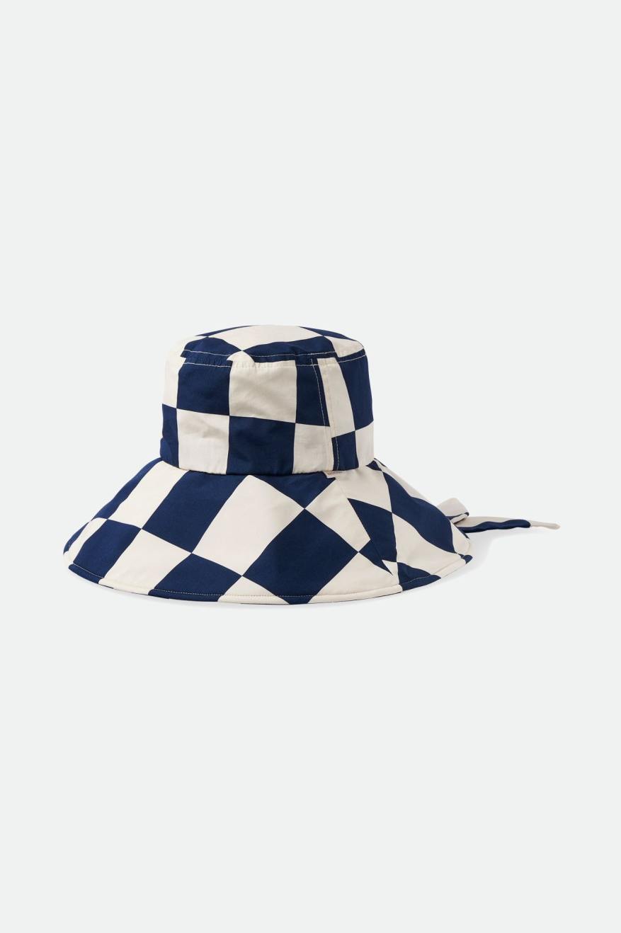 
       Brixton Jasper Packable Bucket Hat - Washed Navy/Whitecap
     