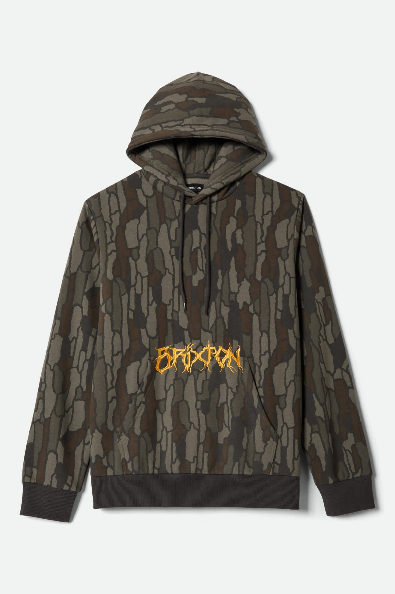 Men's Void Hunter Hoodie in the color Bark Camo - Front Product View