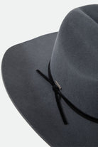 Unisex Laredo WTHR GUARD™ Cowboy Hat in the color Asphalt - Additional Laydown image