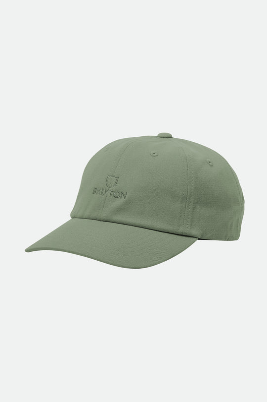 
       Brixton Alpha Netplus Adjustable Hat - Olive/Olive Rinse
     