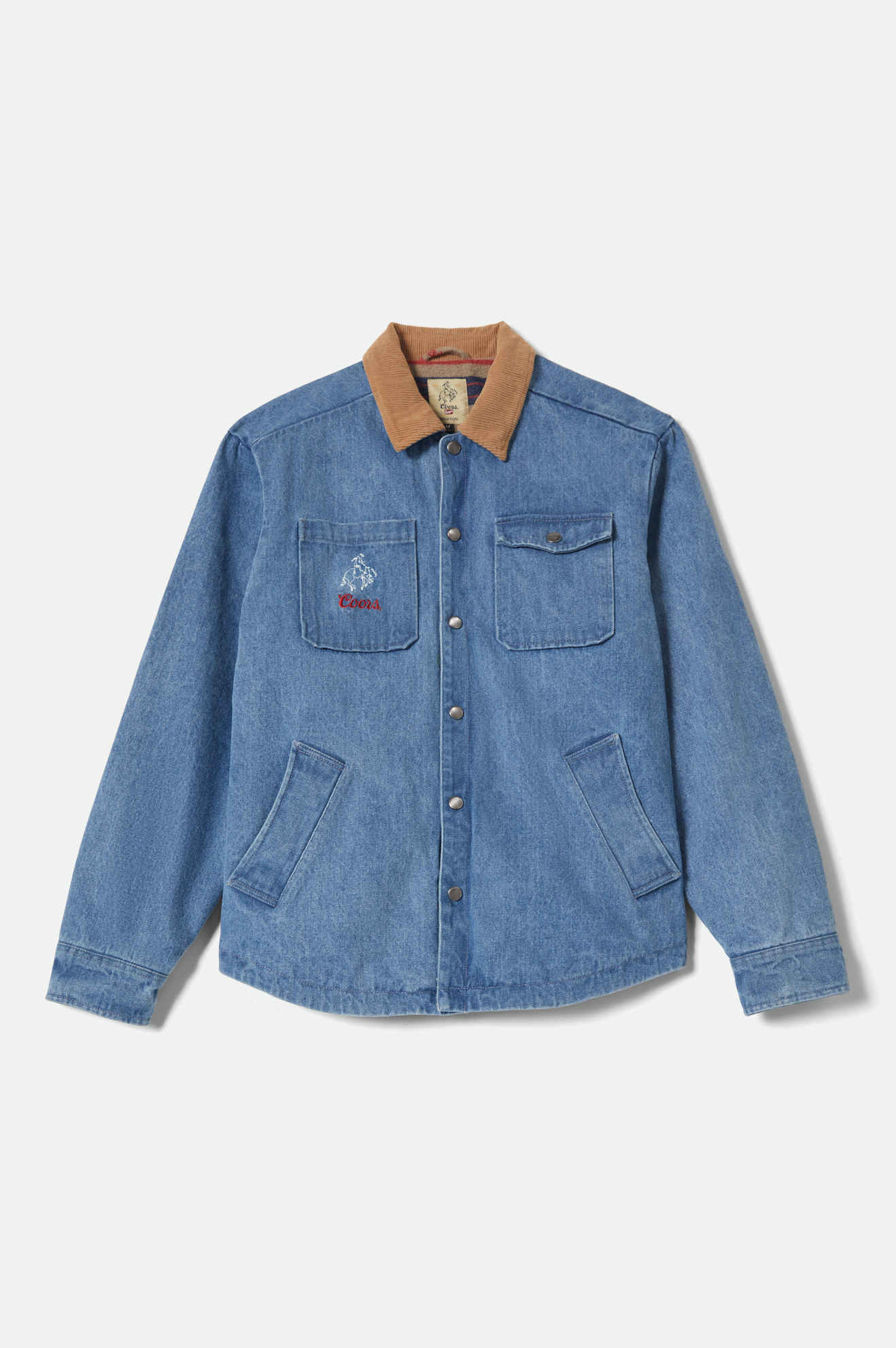 
       Brixton Coors Colt Durham Jacket - Washed Denim
     