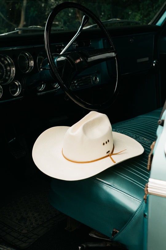 
       Brixton El Paso Straw Reserve Cowboy Hat - Off White
     