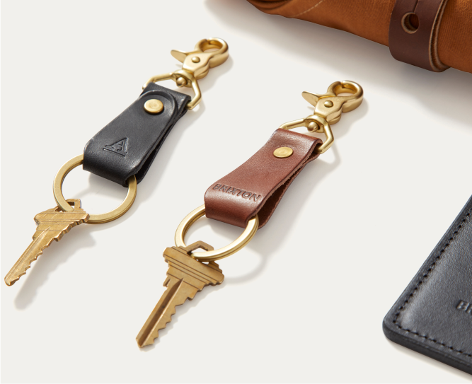 Workshop Artifacts Key Clip - Black & Brown