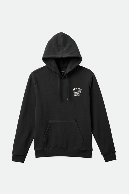 
       Brixton Men&#39;s Hubal Hoodie - Black | Main
     