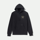 Men's Ford Built Tough Fleece Hoodie in the color Burnt Rubber - Additional Laydown image
