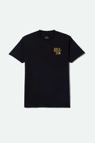 Men's Sledge T-Shirt in the color Black - Front Product View