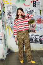 Women's Cozy Crew Sweater in the color Multi Stripe - Men's Lifestyle image