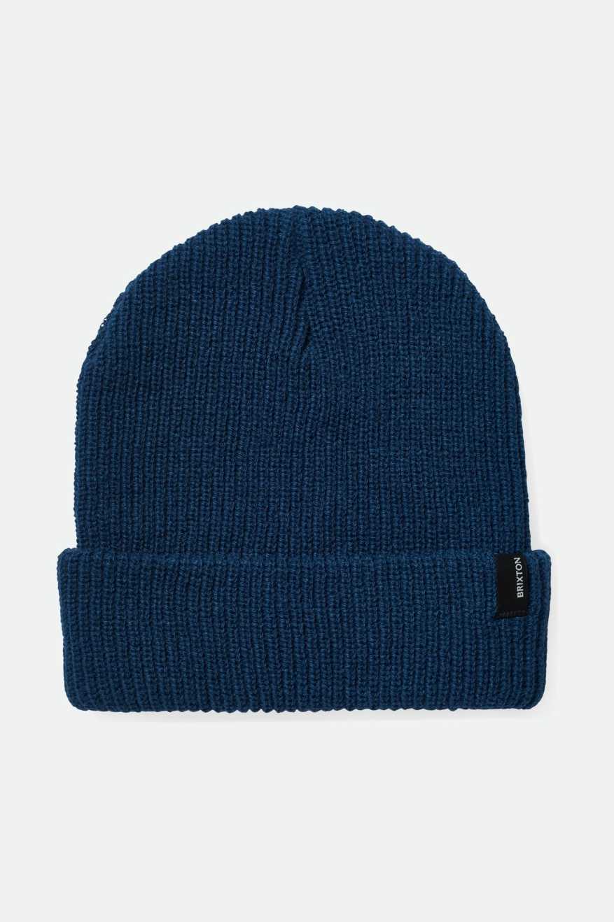 
       Brixton Men&#39;s Heist Beanie - Dark Denim | Main
     