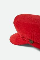 Women's Fiddler Fisherman Cap in the color Adrenaline Rush - Additional Laydown image
