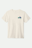 Men's Maddox S/S Standard T-Shirt in the color Cream - Front Product View