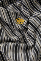 Men's Century Knit Top in the color Heather Grey Stripe - Additional Laydown image