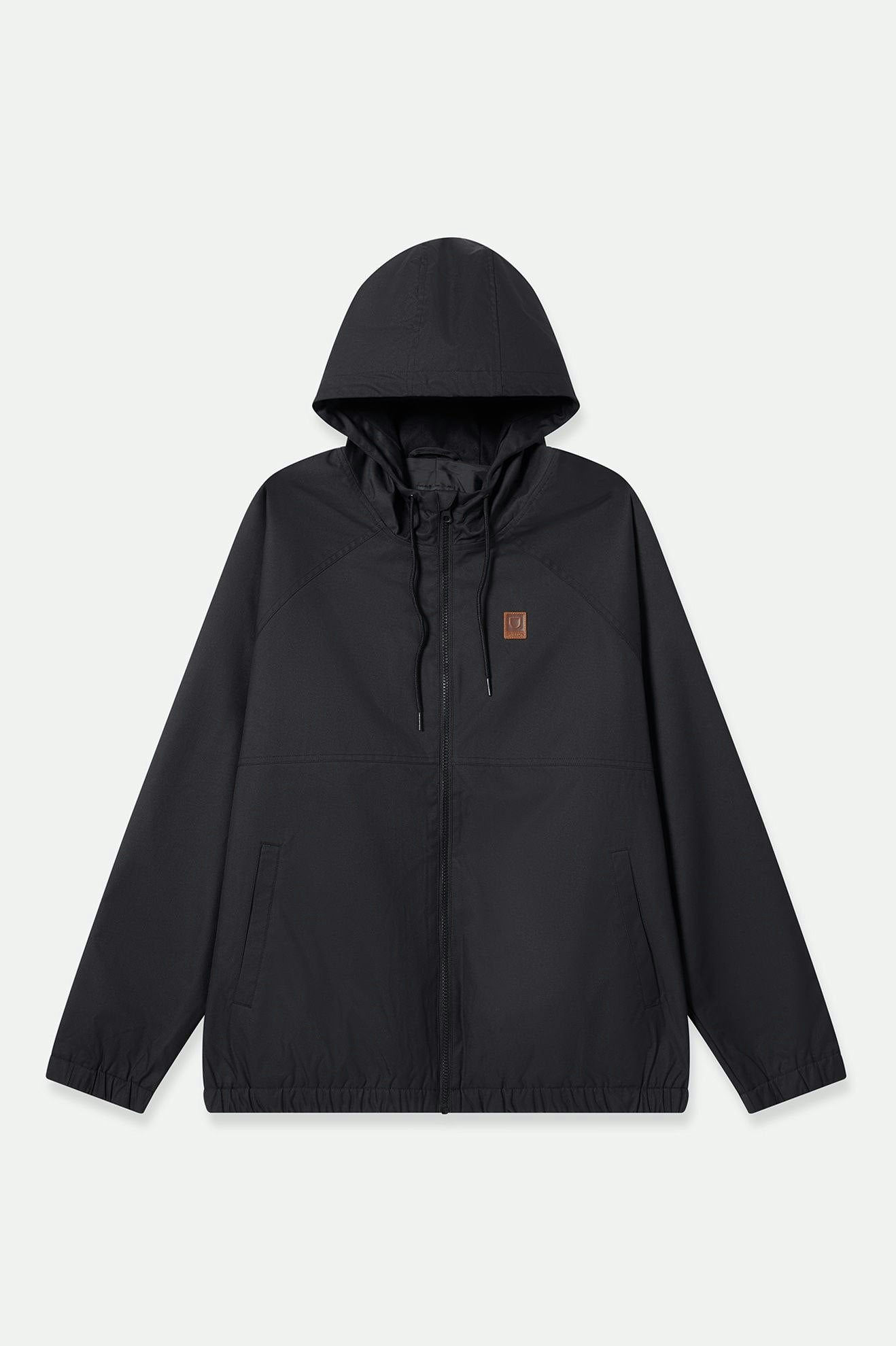 
       Brixton Claxton Windbreaker Parka Jacket - Black
     