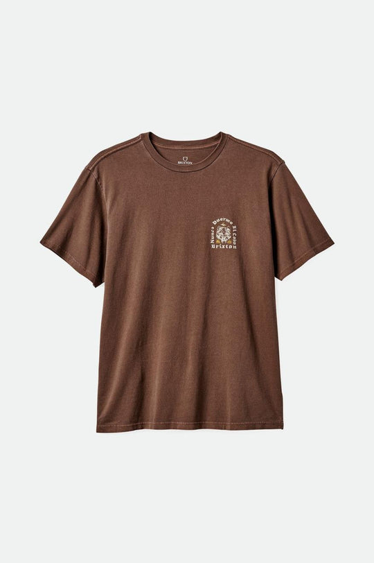 
       Brixton Gorge S/S Standard Tee - Sepia Worn Wash
     