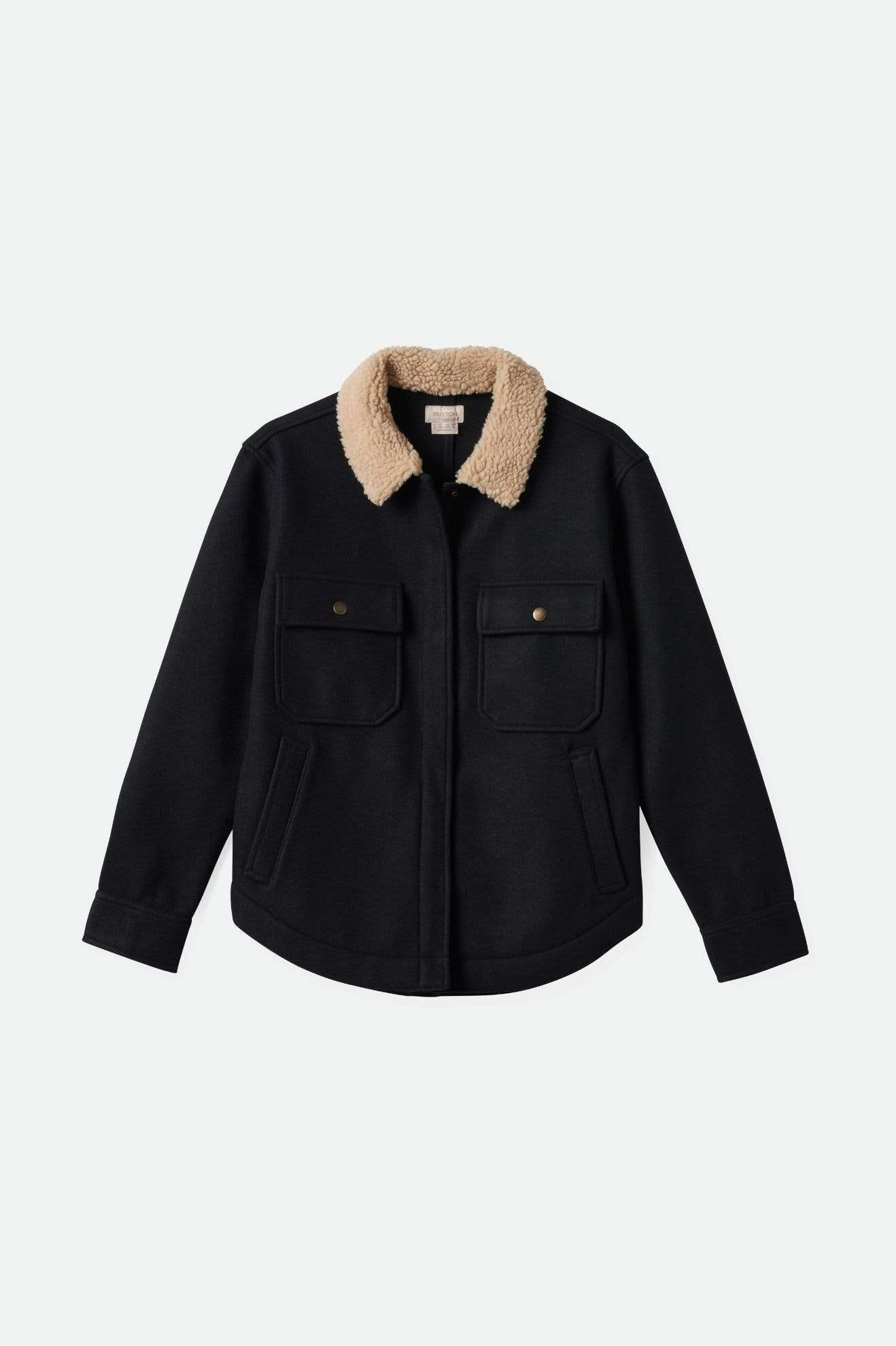 
       Brixton Women&#39;s Durham Shirt Jacket - Black | Main
     