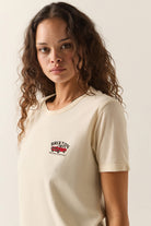 Women's High Speed Standard Crew T-Shirt in the color Whitecap - Women's Side View