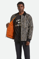 Men's Builders Ranch Jacket in the color Bark Camo - Men's Side View