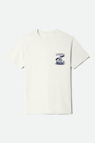 Men's Lone Star Armadillo Short Sleeve Standard T-Shirt in the color Cream - Front Product View