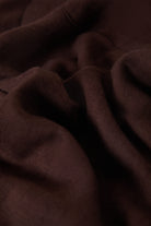 Men's Charter Slub Short Sleeve Shirt in the color Chocolate - Additional Laydown image