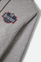 Men's Genuine Quality Hoodie in the color Gunmetal Heather - Additional Laydown image