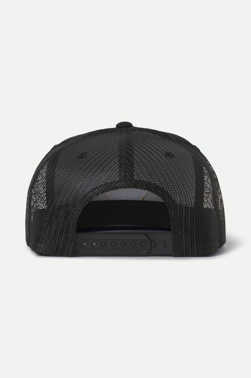 
       Brixton Oath Trucker Hat - Black/Black
     