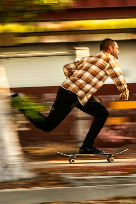 
       Men&#39;s Lifestyle 1 | Bowery L/S Flannel - Whitecap/Pinecone Brown/Burro Brown
     