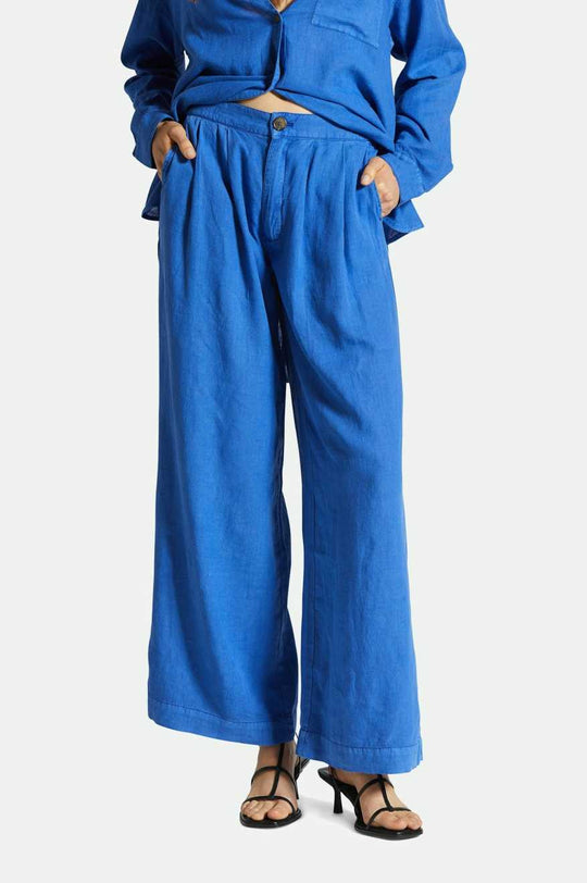 
       Brixton Vintage Linen Blend Wide Leg Pant - Surf The Web
     