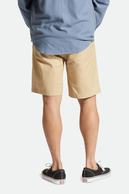 
       Brixton Choice Chino Short 9&quot; - Sand
     