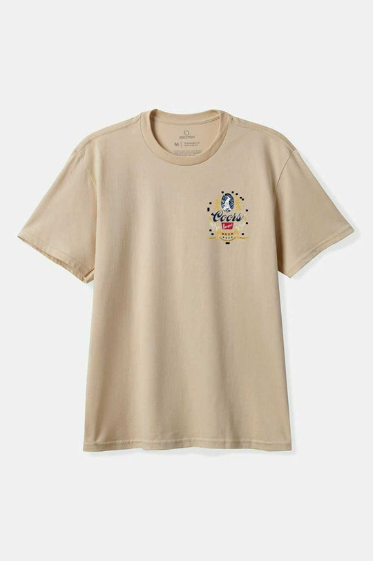 
       Brixton Coors Start Your Legacy Mountain T-Shirt - Cream
     