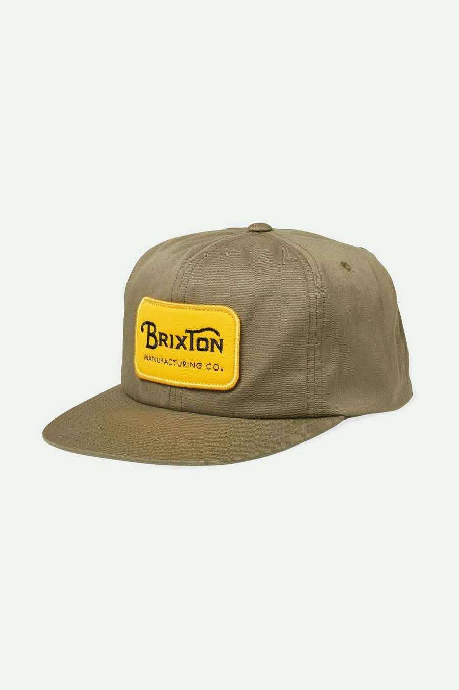 
       Brixton Men&#39;s Grade Snapback - Olive Surplus | Main
     