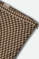 Women's The Molly Silky Skirt in the color Khaki/Off White/Black Micro - Additional Laydown image