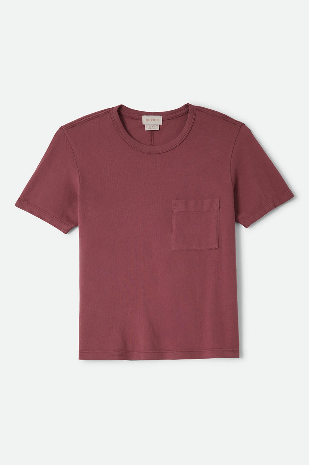 Women's Carefree Organic Garment Dye Perfect T-Shirt in the color Wild Ginger - Front Product View