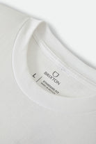 Men's Straton Standard T-Shirt in the color White - Additional Laydown image