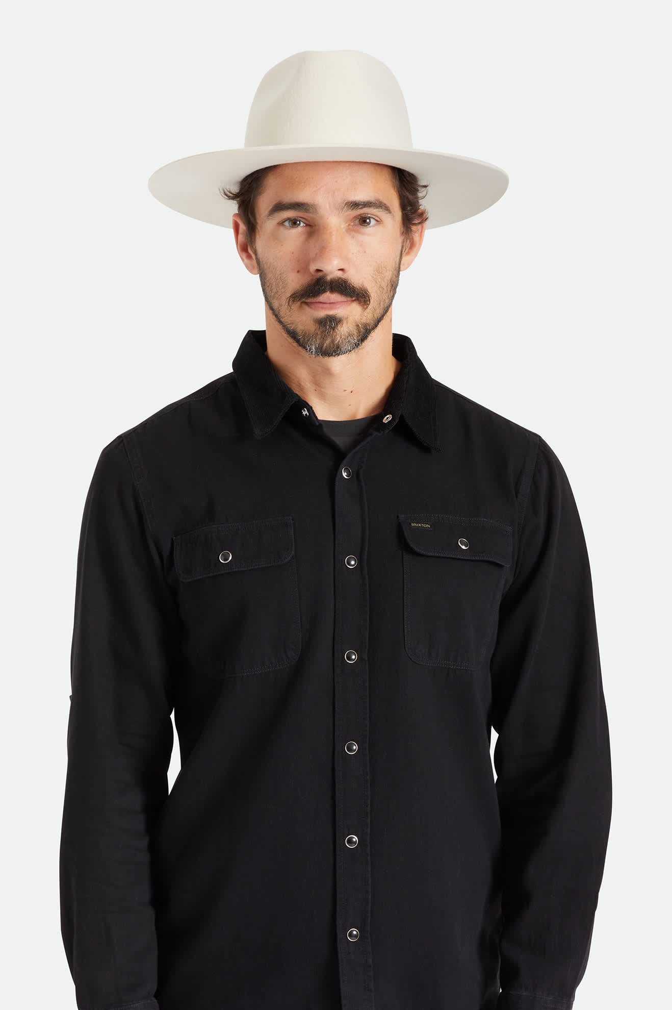 Unisex Cohen Cowboy in the color Dove - Men's Front View